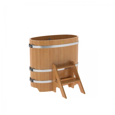 Купель овальная из лиственницы 0,59х1,06 Купель овальная из лиственницы 0,59х1,06