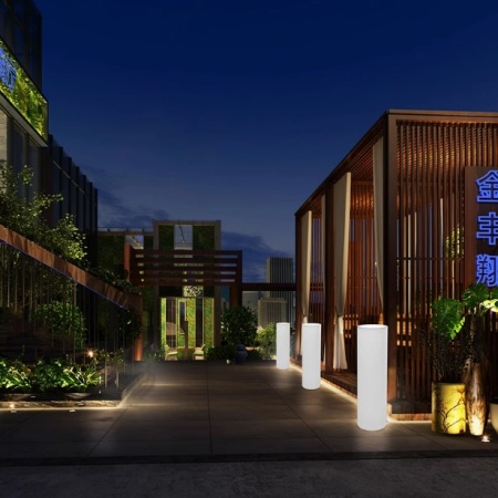 Светильник Цилиндр 16х36 питание от АКБ, RGB