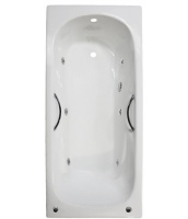 Ванна Aqualux ZYA 9-2 (Artex Mali) 150x75 с гидромассажем