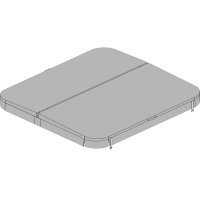 Крышка-чехол для SPA бассейна Wellis Saturn (размеры: 230*230 см)