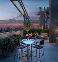 Комплект светящейся мебели Стол+2 стула V6 Комплект светящейся мебели Стол+2 стула V6